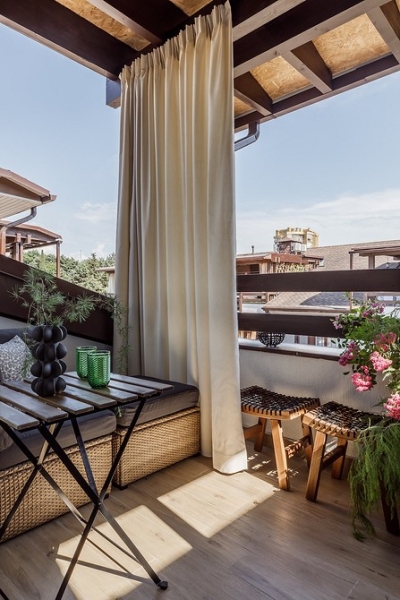 Как оформить интерьер для отдыха семьи с 5-ю детьми: реальный пример апартаментов в Адлере