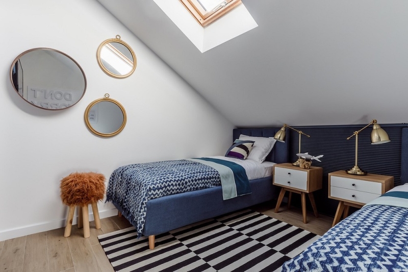 Как оформить интерьер для отдыха семьи с 5-ю детьми: реальный пример апартаментов в Адлере