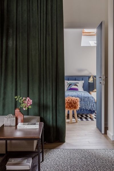 Как оформить интерьер для отдыха семьи с 5-ю детьми: реальный пример апартаментов в Адлере