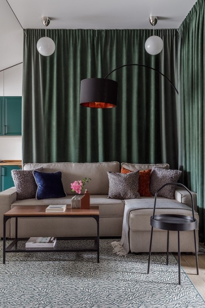 Как оформить интерьер для отдыха семьи с 5-ю детьми: реальный пример апартаментов в Адлере