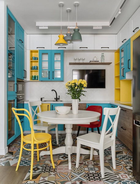 Круглый стол в интерьере: советы по выбору и 77 красивых фото в интерьере