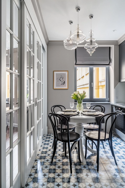 Круглый стол в интерьере: советы по выбору и 77 красивых фото в интерьере