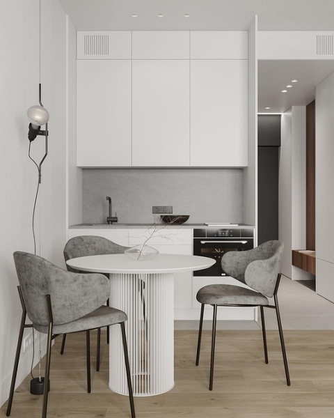 Круглый стол в интерьере: советы по выбору и 77 красивых фото в интерьере