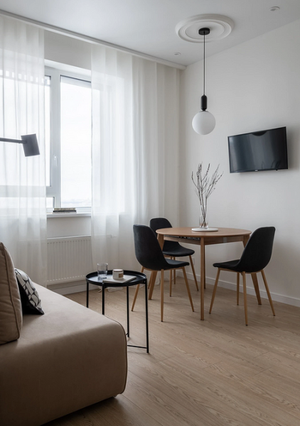 Круглый стол в интерьере: советы по выбору и 77 красивых фото в интерьере