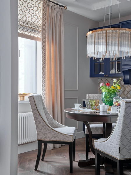 Круглый стол в интерьере: советы по выбору и 77 красивых фото в интерьере