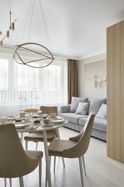 Круглый стол в интерьере: советы по выбору и 77 красивых фото в интерьере