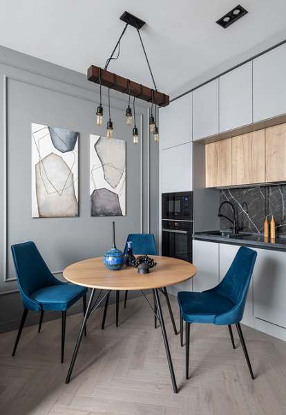 Круглый стол в интерьере: советы по выбору и 77 красивых фото в интерьере