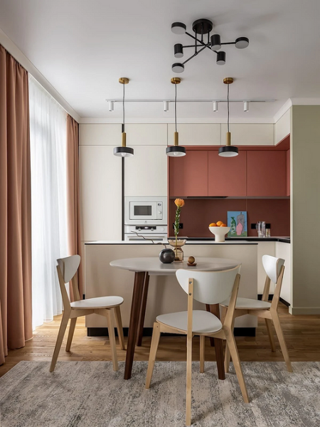 Круглый стол в интерьере: советы по выбору и 77 красивых фото в интерьере