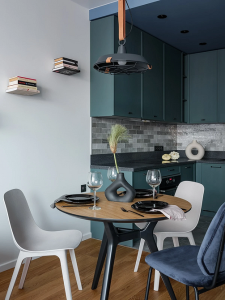 Круглый стол в интерьере: советы по выбору и 77 красивых фото в интерьере