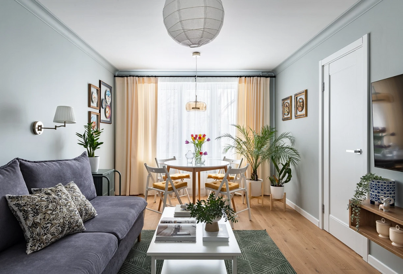 Круглый стол в интерьере: советы по выбору и 77 красивых фото в интерьере