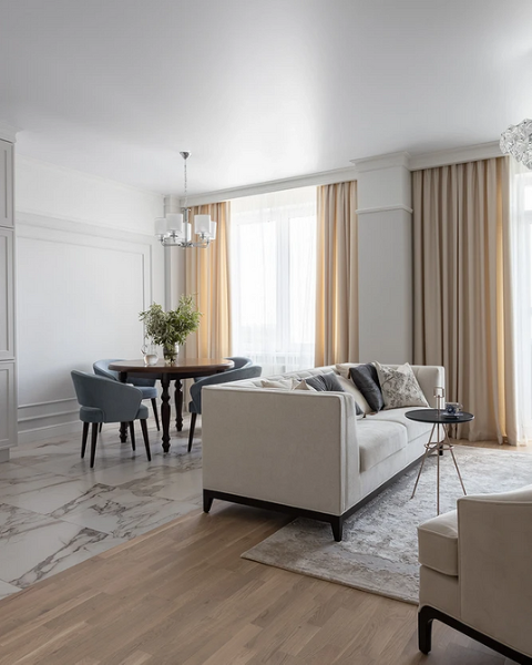 Круглый стол в интерьере: советы по выбору и 77 красивых фото в интерьере