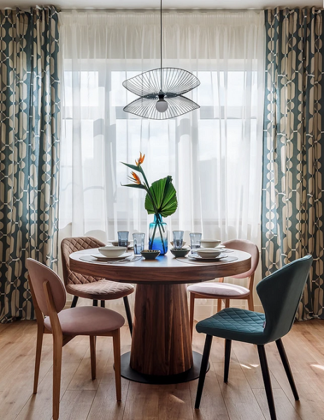 Круглый стол в интерьере: советы по выбору и 77 красивых фото в интерьере