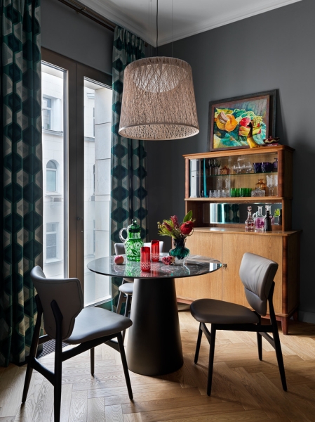 Квартира 115 м² для семейной пары на Полянке