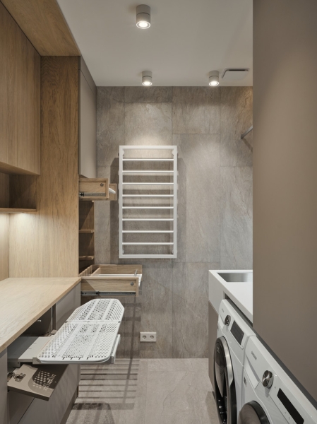 Лаконичная квартира 106 м² с видом на Финский залив