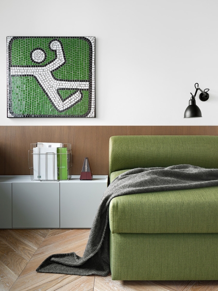 Монохромная квартира 68 м² с элементами лофта