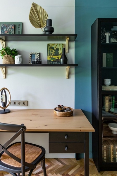 Потрясающее до и после: как дизайнер преобразила трехкомнатную хрущевку 57 кв. м