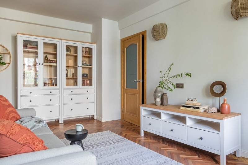 Потрясающее до и после: как дизайнер преобразила трехкомнатную хрущевку 57 кв. м