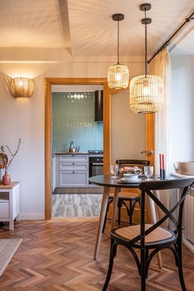 Потрясающее до и после: как дизайнер преобразила трехкомнатную хрущевку 57 кв. м