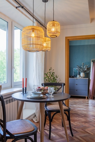 Потрясающее до и после: как дизайнер преобразила трехкомнатную хрущевку 57 кв. м