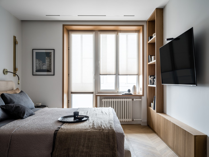 Светлая квартира 50 м² для кондитера в Москве