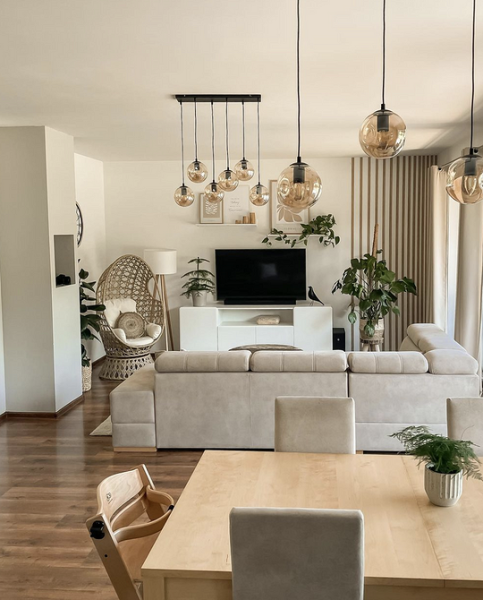 5 вау-идей для оформления стены с телевизором