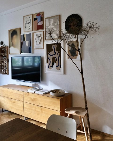 5 вау-идей для оформления стены с телевизором