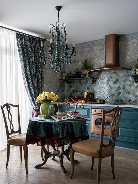 6 кухонь с эффектным фартуком