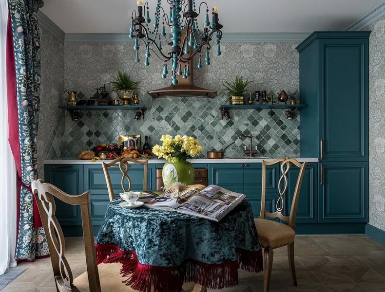 6 кухонь с эффектным фартуком