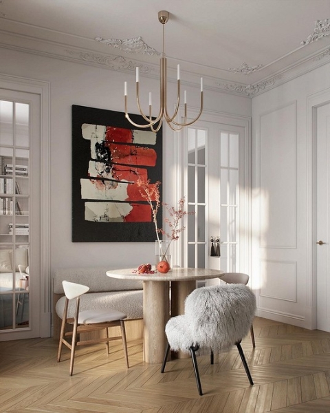 Белый цвет в интерьере: как использовать и с чем сочетать (47 фото)