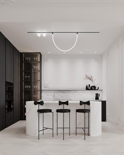 Белый цвет в интерьере: как использовать и с чем сочетать (47 фото)