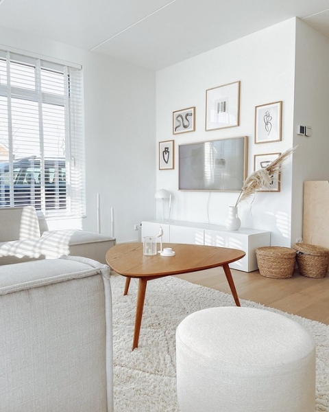 Белый цвет в интерьере: как использовать и с чем сочетать (47 фото)