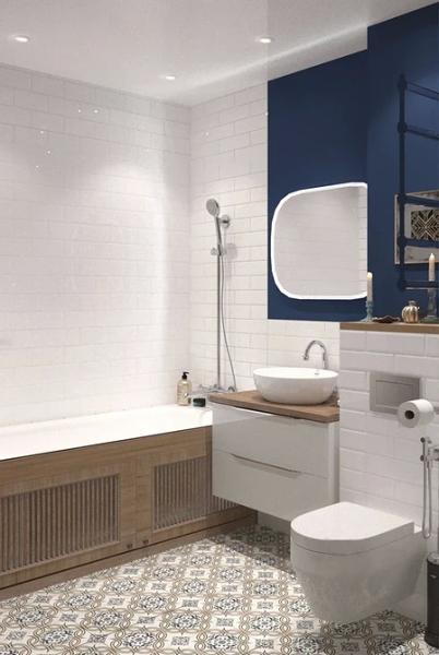 Чем закрыть ванну от пола до бортиков: 7 стильных и практичных вариантов