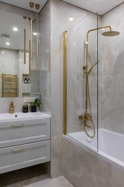 Чем закрыть ванну от пола до бортиков: 7 стильных и практичных вариантов