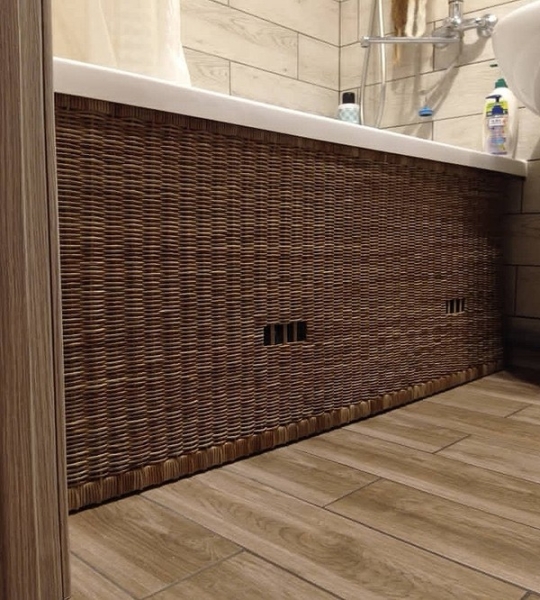 Чем закрыть ванну от пола до бортиков: 7 стильных и практичных вариантов