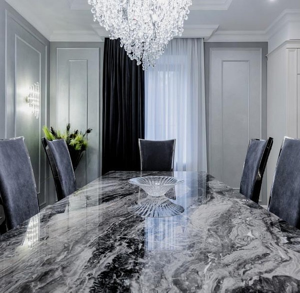 Черные шторы: как использовать в интерьере (70 фото)