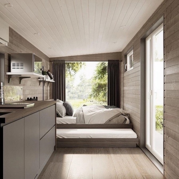 Черные шторы: как использовать в интерьере (70 фото)