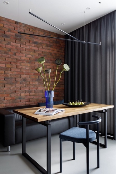 Черные шторы: как использовать в интерьере (70 фото)