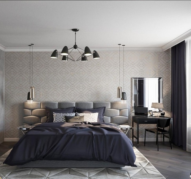 Черные шторы: как использовать в интерьере (70 фото)