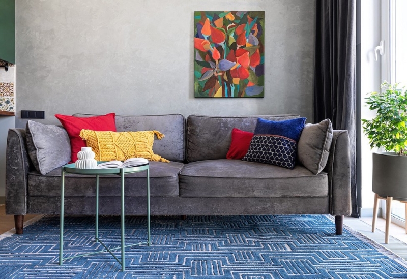 Черные шторы: как использовать в интерьере (70 фото)