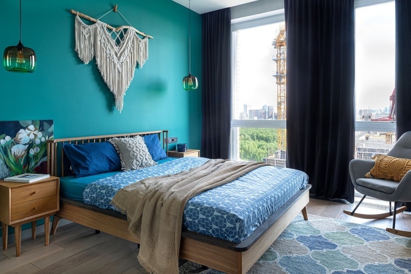 Черные шторы: как использовать в интерьере (70 фото)