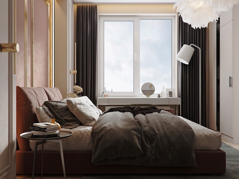 Черные шторы: как использовать в интерьере (70 фото)