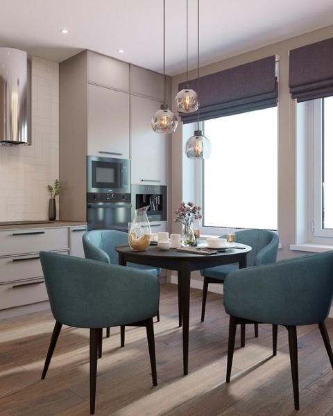 Черные шторы: как использовать в интерьере (70 фото)