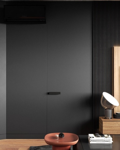 Черный интерьер: с чем сочетать и как использовать сложный цвет в разных комнатах (67 фото)