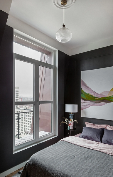 Черный интерьер: с чем сочетать и как использовать сложный цвет в разных комнатах (67 фото)