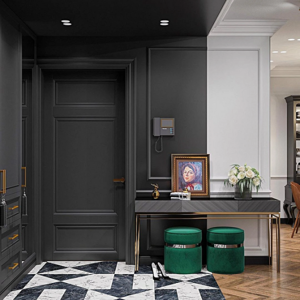 Черный интерьер: с чем сочетать и как использовать сложный цвет в разных комнатах (67 фото)