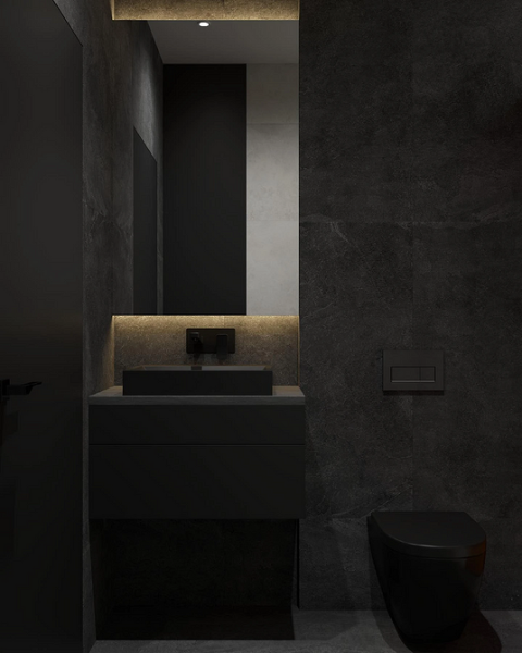 Черный интерьер: с чем сочетать и как использовать сложный цвет в разных комнатах (67 фото)