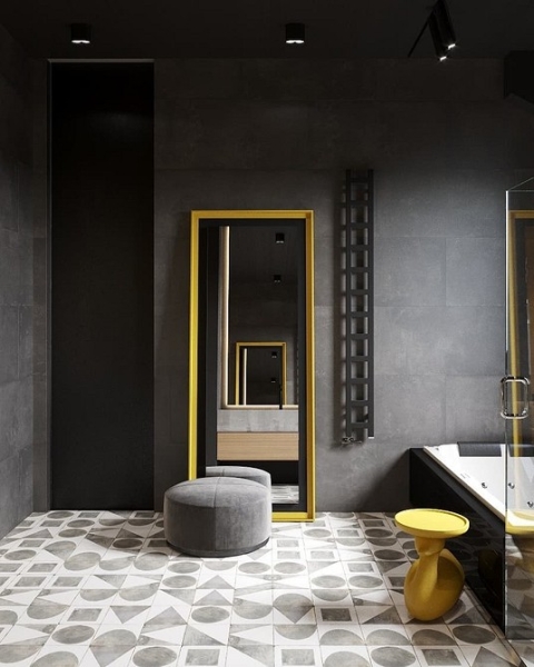 Черный интерьер: с чем сочетать и как использовать сложный цвет в разных комнатах (67 фото)