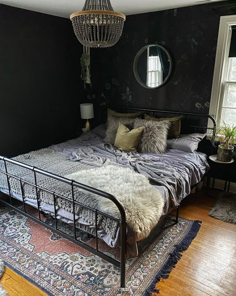 Черный интерьер: с чем сочетать и как использовать сложный цвет в разных комнатах (67 фото)