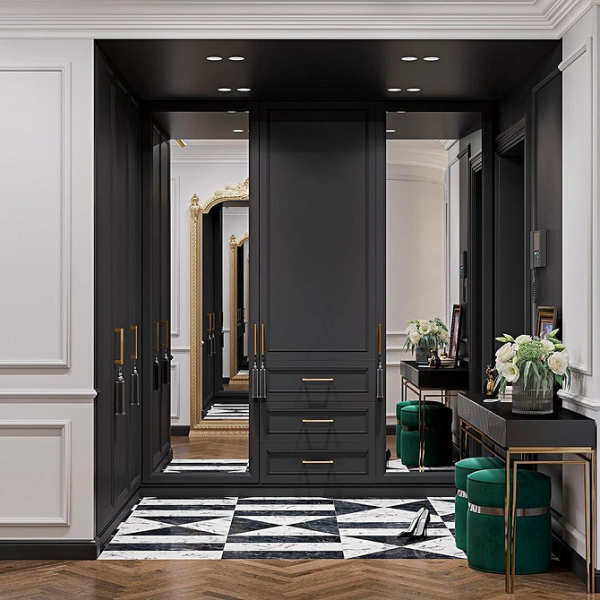 Черный интерьер: с чем сочетать и как использовать сложный цвет в разных комнатах (67 фото)