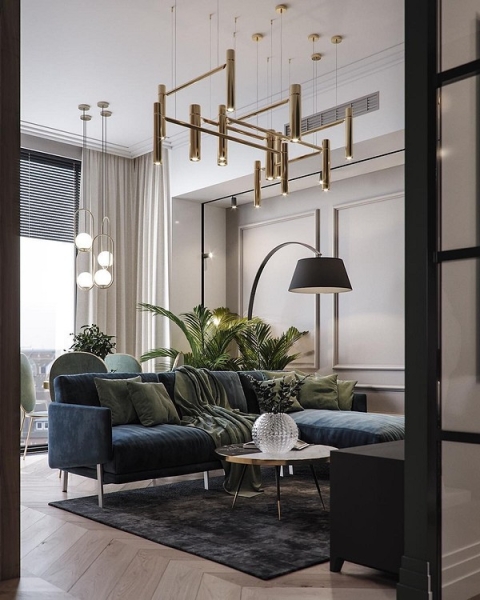 Дизайн интерьера-2023: 9 главных трендов и 85 фотопримеров